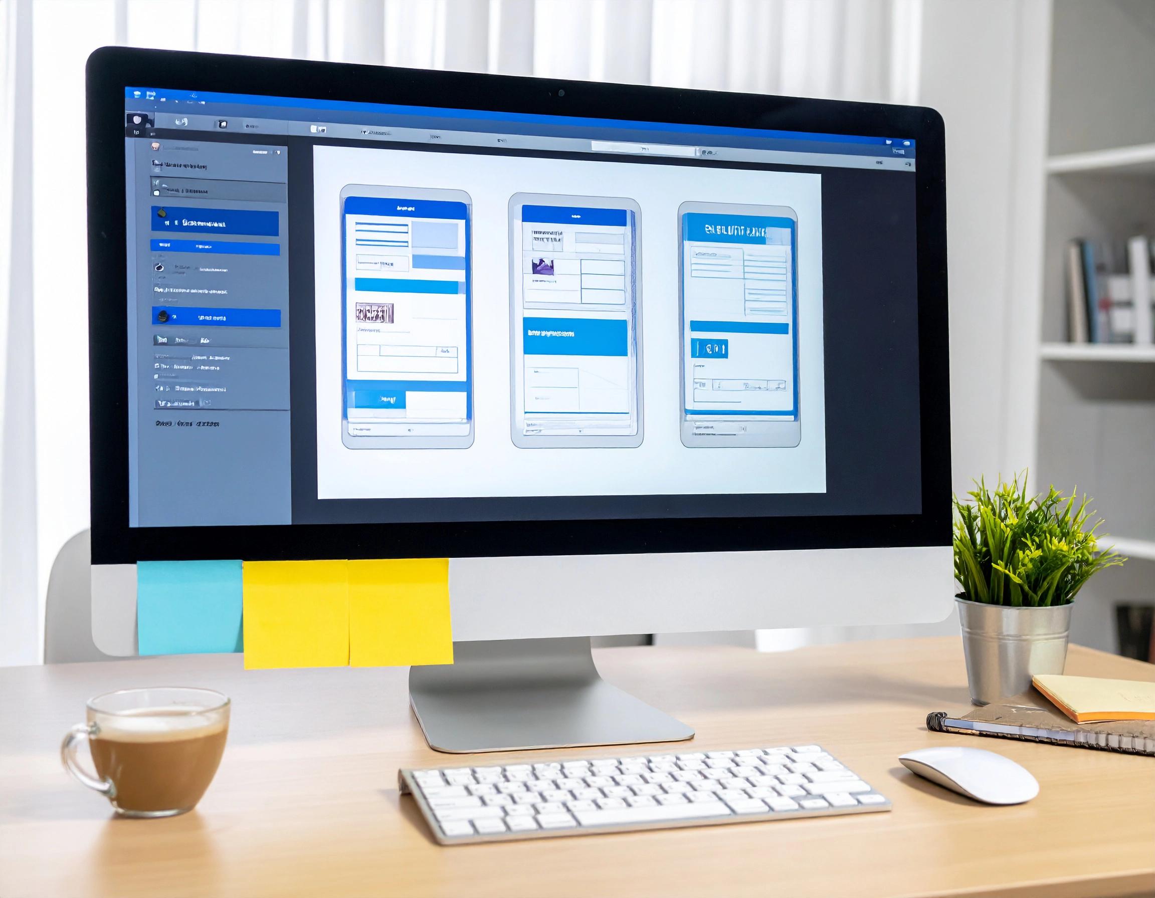 ウェブサイト制作のイメージ